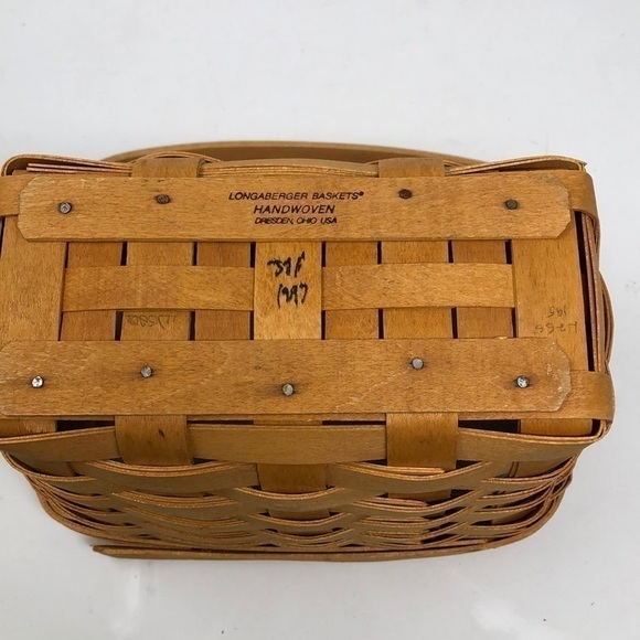 1997 LONGABERGER DRESDEN TOUR BASKET - Picture 9 of 11